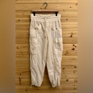 Athleta Alicia Keys Size 8 Keys High Waist Nylon Utility Jogger Cargo Pants